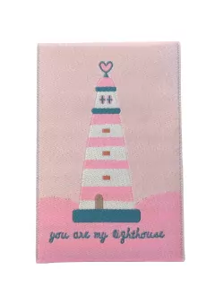 Nažehlovačka ružová "you are my lighthouse"