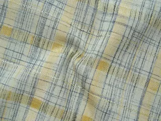 Kostýmovka žltá "čierno-žlté káro"