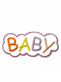Nažehlovačka biela "BABY"