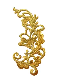 Nažehlovačka "zlatý ornament" 