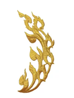 Nažehlovačka "zlatý ornament" 