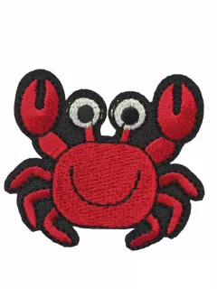 Nažehlovačka červená "krab"