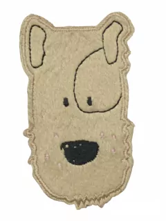 Nažehlovačka "béžový psík"