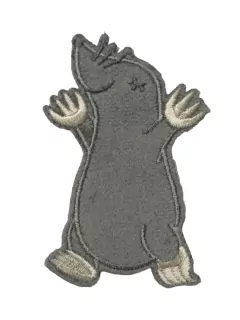 Nažehlovačka "sivý krtko" 