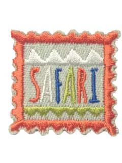 Nažehlovačka sivá "SAFARI" - posledný 1 kus