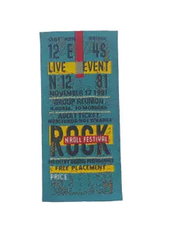 Nažehlovačka "ROCK N´ROLL FESTIVAL"