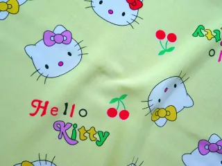 Šatovka žltá "Hello Kitty"
