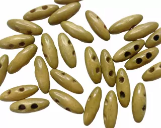 Gombík prírodný drevený "oliva"