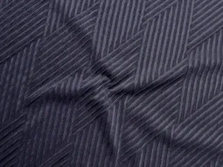 Úplet tmavomodrý "plastické piky"
