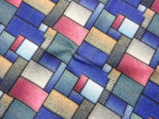 Kočíkovina farebná "patchwork"