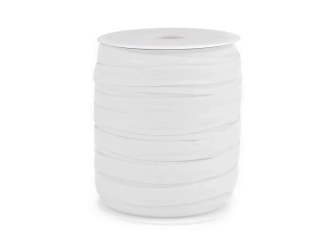 Guma so silikónovým pásikom "biela" - 12 mm