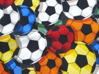 Poťahovka "farebná futbalová lopta" 