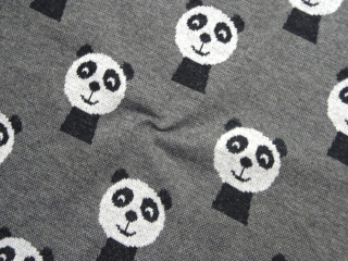 Svetrovina sivá "panda"