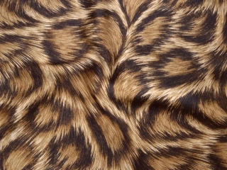 Hodváb hnedý "leopard" 