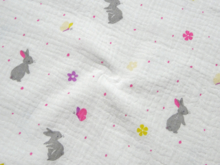 Fáčovina biela "zajko, motýľ, kvet" 