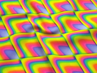 Šatovka farebná "geometrický vzor" - Slovenská potlač