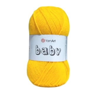 Vlna Baby "žltá"