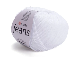 Vlna Jeans "biela"