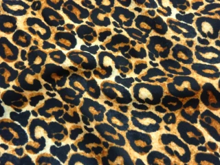 Šatovka Edita hnedo-čierna "leopard" - Slovenská tlač