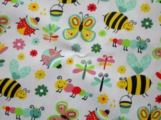 Bavlna sivá "zvieratká"