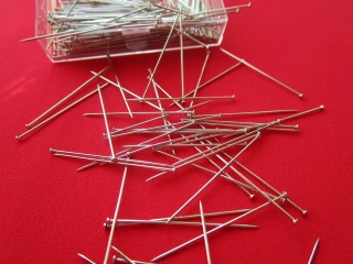 Špendlíky oceľové "0,6x30mm"